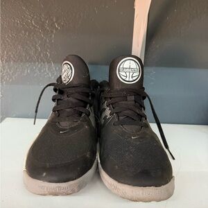 Nike Team Hustle D9 Black Basketball Shoes